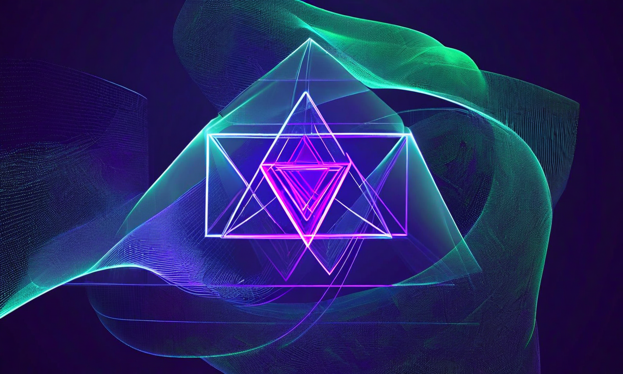 3つの解析的双射族を表現した抽象的な技術図。左から順に、立方有理関数(深青色の滑らかな曲線)、指数有理関数(紫色の指数曲線)、多項式双射(緑色の優雅な弧)が描かれている。3つの族すべてが中央の発光点に収束し、表現力、滑らかさ、解析的可逆性の3つの要件を同時に満たしていることを象徴している。各族の周囲には、これらの特性を表すオーラが配置されている。