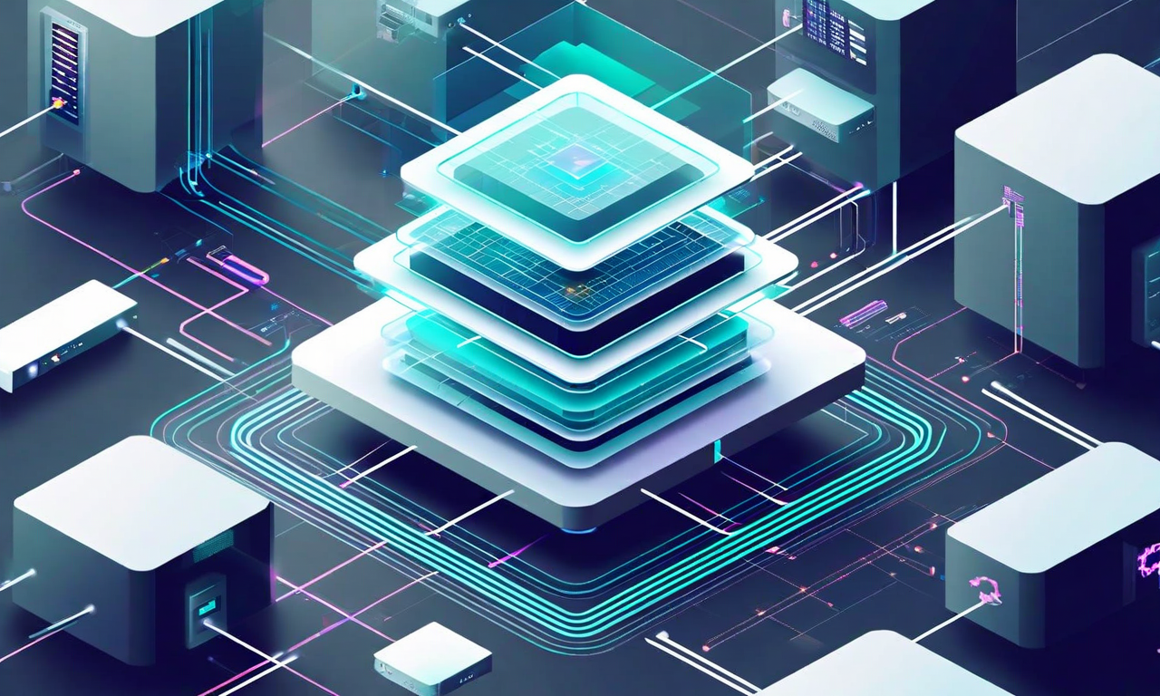 Architectural diagram showing a modular display server with multiple protocol streams converging into a unified interface layer, representing Arcan's separation of rendering from protocol handling