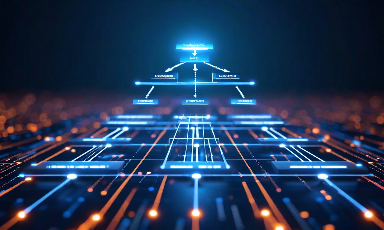 政党の選挙動員体制における階層的ガバナンス構造を示す図。中央党本部を頂点とした多層的な組織図で、中央から地域章への指揮命令系統、さらに基層組織への流れを表現。下向きの矢印で指揮命令とリソース配分を、上向きの矢印で情報フィードバックを示し、各階層間の相互接続と通信チャネルを視覚化している。