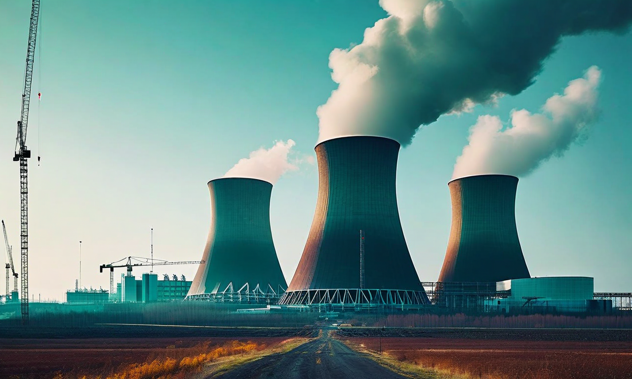 浜岡原発の審査再開に向けた段階的移行計画を表現した時系列ビジュアル。審査停止状態から始まり、検査完了、改善実施、審査再開、最終的な安全認可に至るまでの5つの段階を矢印で繋ぎ、左から右への進展を示している。各段階は異なるシンボルと色で区別され、プロセスの前進を視覚的に表現している。