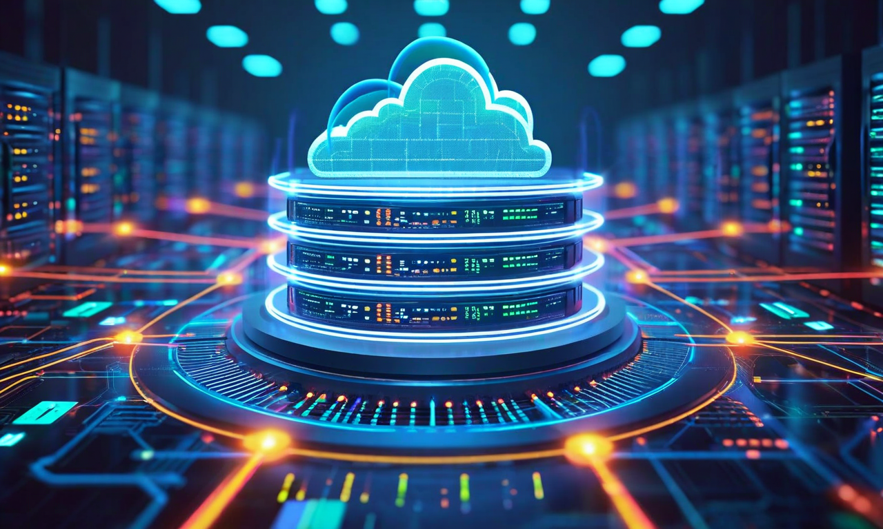 Sovereign Cloud環境における回復力設計を表現した概念図。複数の防御層で構成されたクラウドインフラストラクチャシステムを示し、相互接続されたノードとサーバーが同心円状に配置されている。異なる色で強調されたノードが冗長性とフェイルセーフメカニズムを表現し、地政学的リスク、規制変更、技術的障害に対応するための多層防御を視覚化している。データが障害を迂回して代替経路を通じて流れる様子が、システムの継続的な機能と適応能力を示している。