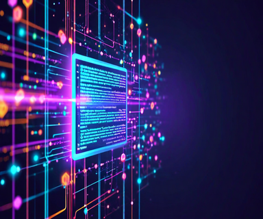 Technical illustration of a transformer model's context window showing code tokens flowing through a bounded frame with neural network patterns in the background, representing AI coding assistant limitations and reset operations