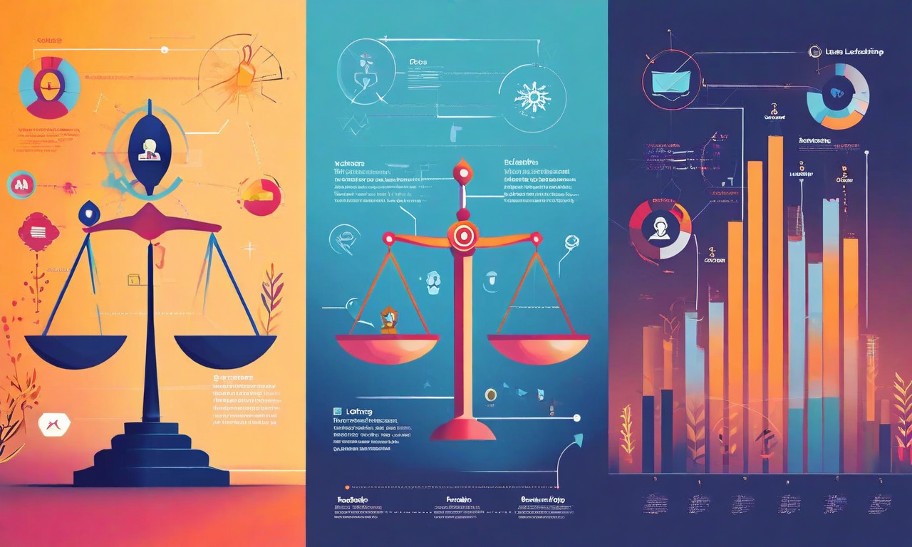 リスク回避から積極的なリスク・リーダーシップへの組織的転換を示す3段階の進化図。左側は防御的姿勢と障壁、中央は天秤とステークホルダー間の対話、右側は上昇軌道と信頼構築を表現。透明性、意思決定プロセス、ステークホルダーネットワークが視覚化されている。