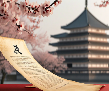 A dignified composition showing the Japanese Constitution document with layered historical elements representing 79 years of constitutional stability, featuring subtle timeline gradients and architectural silhouettes of Japan's National Diet Building