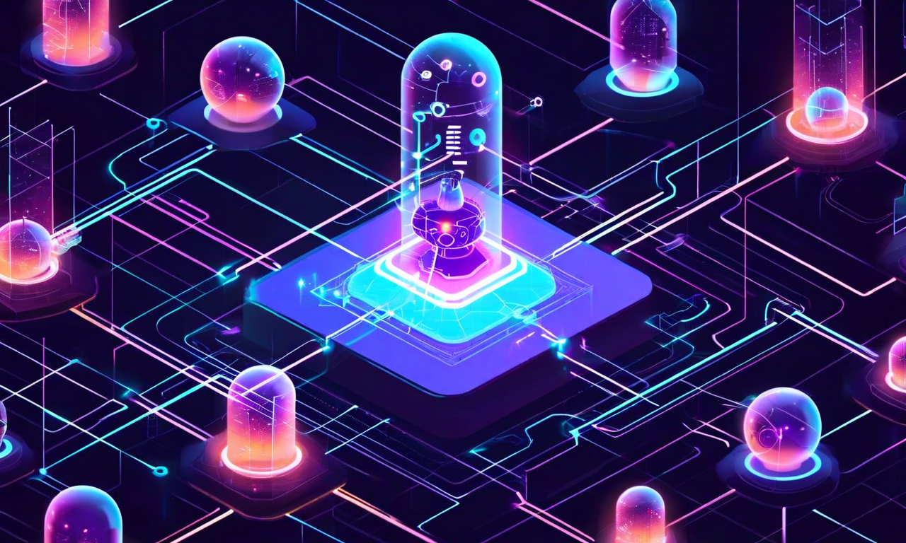 Isometric illustration of a central Notion workspace platform connected to multiple AI agent nodes through glowing data pipelines, representing an agent coordination hub architecture
