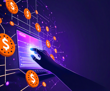Digital illustration depicting cookie tracking codes being secretly placed on a device, with network connections and affiliate marketing chains shown as glowing nodes in the background, representing unauthorized cookie stuffing in affiliate marketing