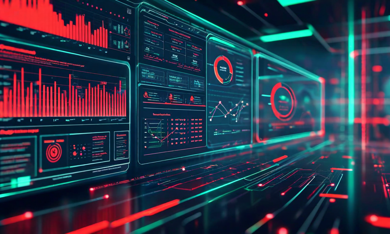 セキュリティ監視ダッシュボードで検出されたインシデント対応と封じ込めプロセスの概念図。左側に赤いアラート指標と異常検出グラフを表示する監視システム、中央に異常なファイル削除パターンとベースライン操作からの行動逸脱を示すファイルシステム可視化、右側に相互接続されたノードと迅速に対応するセキュリティチームを描写。リアルタイム脅威インジケーターと多層的な封じ込めゾーンが表示されている。