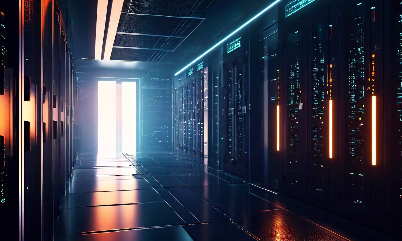 不透明性から透明性重視インフラへの移行を表現した画像。左側は暗く閉じられたシステムを示し、右側へ向かうにつれて光が増し、開かれた透明なインフラストラクチャへと変化していく。暗い領域から明るい領域への段階的な移行により、隠蔽されたプロセスから透明な運用への進化を視覚化している。