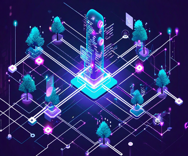 Isometric illustration of multiple AI agents connected to a central glowing knowledge graph network, representing collaborative AI coding with persistent shared reasoning