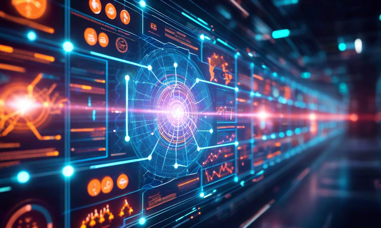 SDoH識別システムの成熟化による医療提供の将来ビジョンを表現した画像。統合されたデジタルヘルスケアシステムが複数の医療提供ポイントに接続され、患者アウトカムの改善と予防的介入の拡大を示す上昇軌跡が描かれている。医療提供者、コミュニティリソース、患者データが相互に流動する様子が視覚化されている。