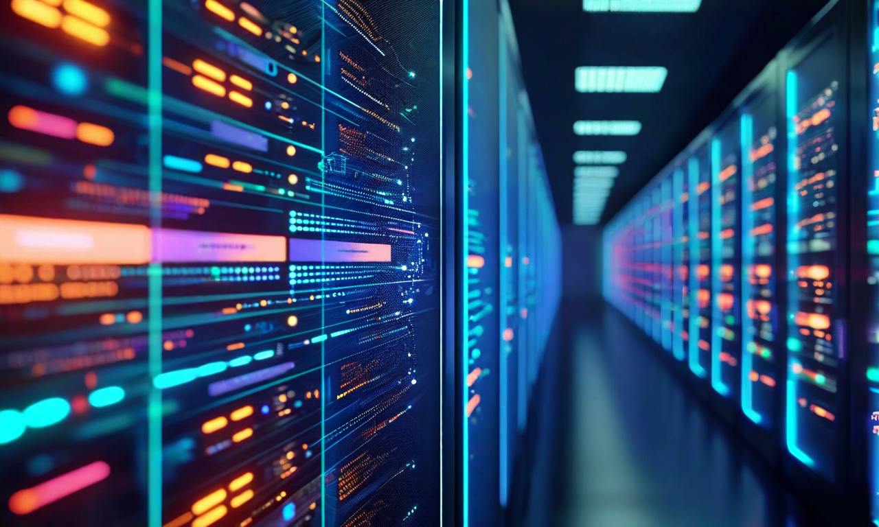 量子化導入による組織的変革を表現した図。左側に非量子化モデルの現状（従来型システム、低速プロセス、基本的なインフラ）を示し、右側に最適化された量子化モデル運用の目標状態（効率的なアーキテクチャ、高速化、スケーラブルなネットワーク）を表示。中央には矢印でコスト削減、パフォーマンス向上、スケーラビリティ向上を視覚化している。